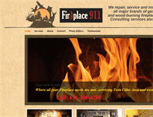 Tablet Screenshot of fireplace911.net